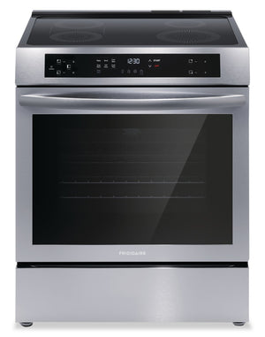 Frigidaire 5.3 Cu. Ft. Induction Range With Easy-to-Clean Cooktop and Convection Bake - Stainless Steel - FCFI308CAS