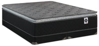 Springwall Sage Pillowtop Low-Profile King Mattress-in-a-Box Set
