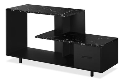 Sara 48” TV Stand - Black 