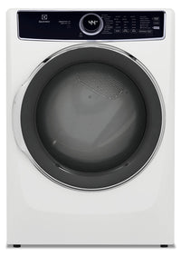 Electrolux 8 Cu. Ft. Electric Dryer with Steam - White - Stackable - ELFE753CAW 