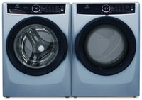 Electrolux 5.2 Cu. Ft. Front-Load Washer and 8 Cu. Ft. Electric Dryer - Glacier Blue 