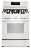 Frigidaire 5.1 Cu. Ft. Gas Range With Quick Preheat and Five Burner Cooktop - White - FCRG3062AW