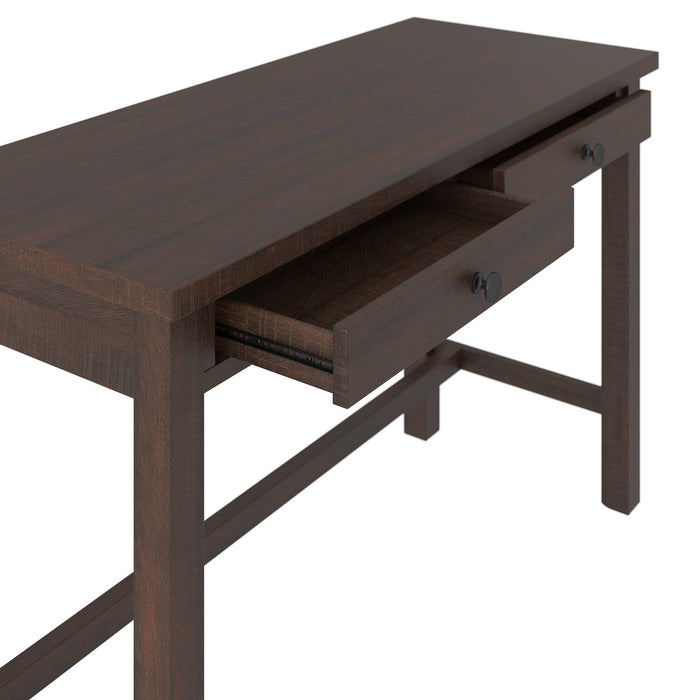 Camiburg 47.25\" Office Desk with 2-Drawers - Brown