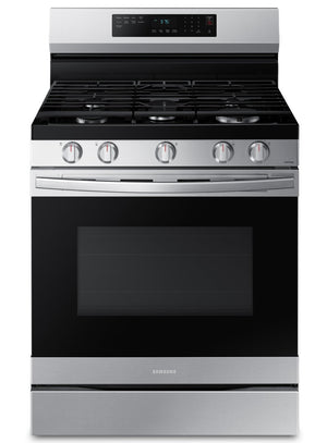 Samsung 6 Cu. Ft. Smart Gas Free Standing Range with Air Fry - Stainless Steel - NX60A6511SS/AA