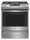 GE 5.6 Cu. Ft. Gas Range with Convection and Air Fry - Stainless Steel - JCGS760SPSS