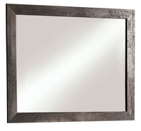 Sawyer Bedroom Dresser Mirror - Rustic Grey 