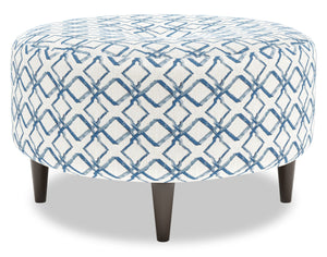 Sofa Lab The Curve Ottoman - Ocean