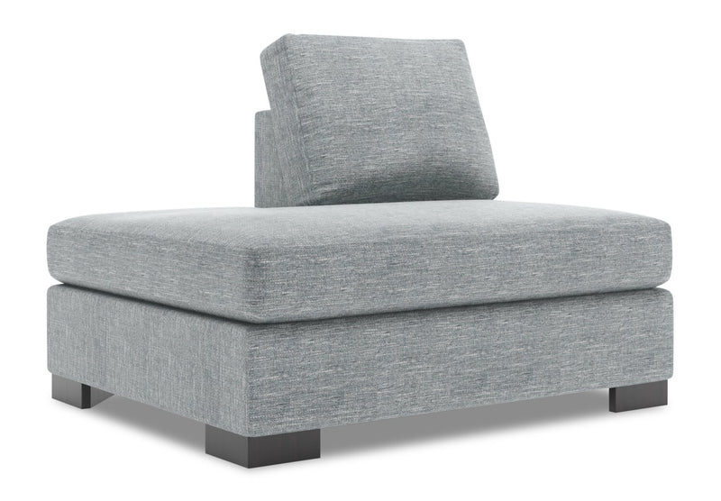 Sofa Lab Track LAF Chaise Return - Luna Pewter