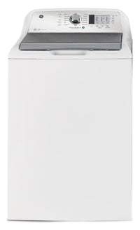 GE 5.2 Cu. Ft. Top Load Agitator Energy Star Washer with SaniFresh Cycle White - GTW685BMRWS 