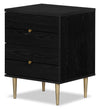 Lake Bedside 2-Drawer Nightstand, 19.5