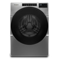 Whirlpool 5.2 Cu. Ft. Front-Load High-Efficiency Steam Washer - Chrome Shadow - Stackable - WFW5605M… 