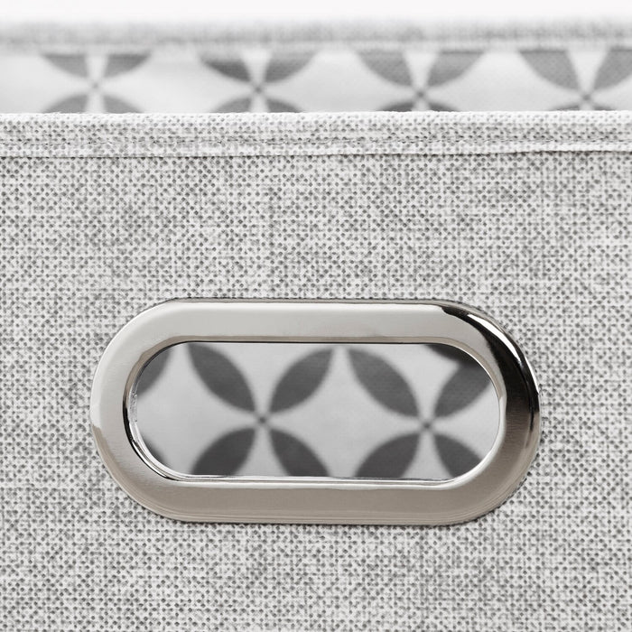 Everley Platform Bed with Built-in Storage & Baskets, Weathered Oak & Matte Black - Twin Size