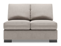 Sofa Lab Track Armless Loveseat - Pax Slate 