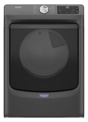 Maytag 7.3 Cu. Ft. Gas Dryer with Steam - Volcano Black - Stackable - MGD6630MBK