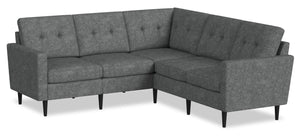 BLOK Modular Tuxedo Arm Sectional – Steel