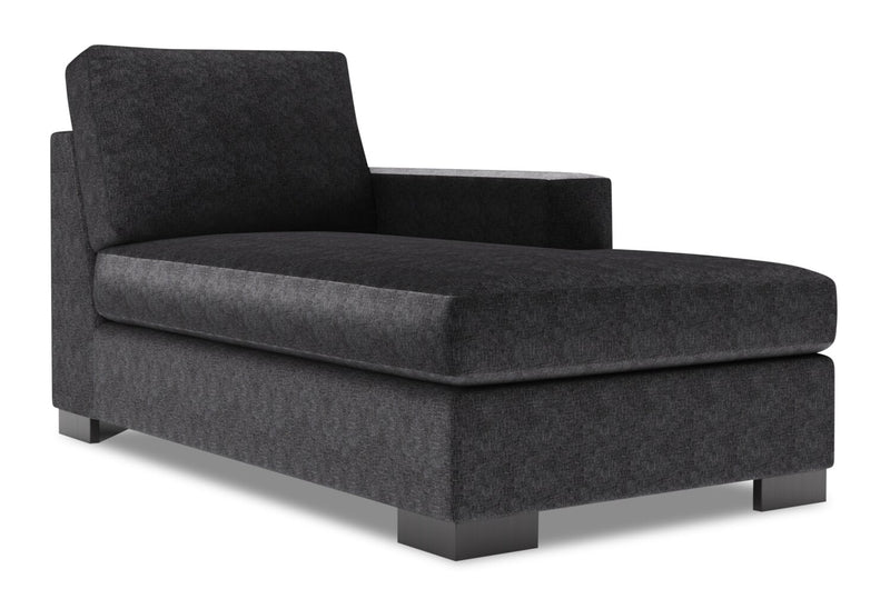Sofa Lab Track RAF Chaise - Luxury Charcoal