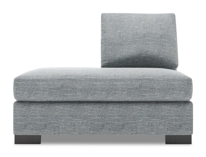 Sofa Lab Track LAF Chaise Return - Luna Pewter