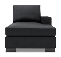 Sofa Lab Track RAF Chaise - Pax Pepper 