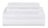 BEDGEAR Basic 4-Piece Full Sheet Set - White 