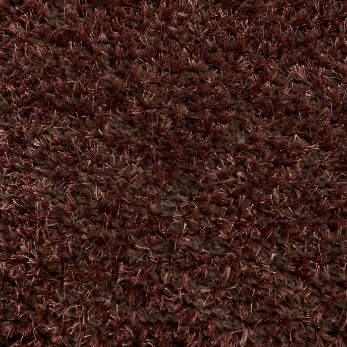 Lawson Coffee Shag Area Rug - 5' x 7'