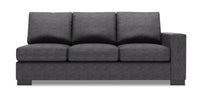 Sofa Lab Track RAF Sofa Bed - Luxury Charcoal 