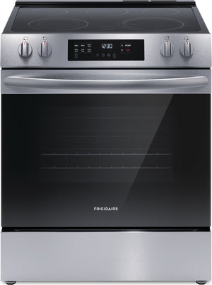 Frigidaire 5.3 Cu. Ft. Electric Range With EvenTemp™ Element and Five-Element Cooktop - Stainless Steel - FCFE306CAS