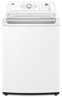 LG 5.6 Cu. Ft. Top-Load High-Efficiency Washer - White - WT7155CW 