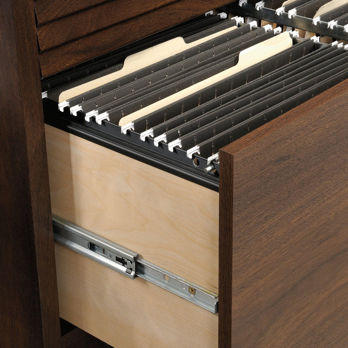  Emmet 30.87\" 2-Drawer Lateral Filing Cabinet - Spiced Mahogany 
