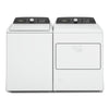 Whirlpool 5.2 Cu. Ft. Top-Load Washer and 7 Cu. Ft. Gas Dryer - White