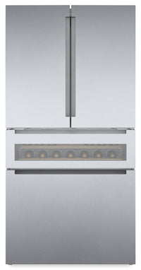 Bosch 20.5 Cu. Ft. French-Door Bottom Mount Refrigerator - B36CL81ENG 