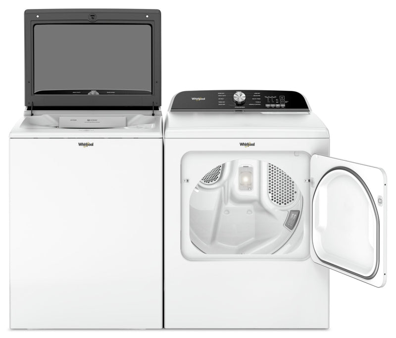 Whirlpool 6.1 Cu. Ft. Top-Load Washer with Removable Agitator and 7 Cu. Ft. Electric Dryer