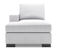 Sofa Lab Track LAF Chaise - Pax Ice 