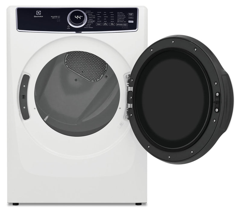 Electrolux 8 Cu. Ft. Gas Dryer with Steam - White - Stackable - ELFG7637AW