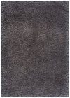 Lawson Grey Shag Area Rug - 5' x 7'