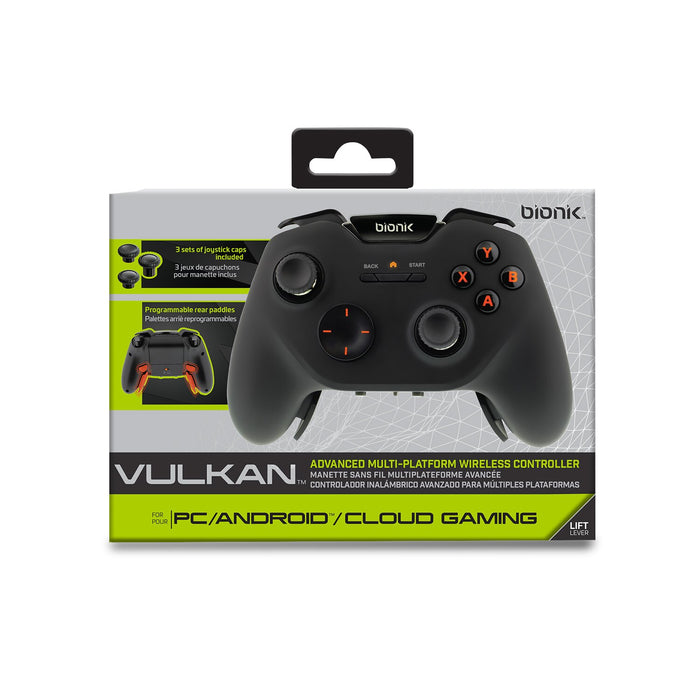Bionik Vulkan Advanced Wireless Controller with Programmable Buttons - DG-090464