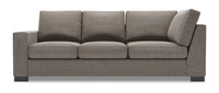 Sofa Lab Track LAF Sofa Return - Luna Smoke