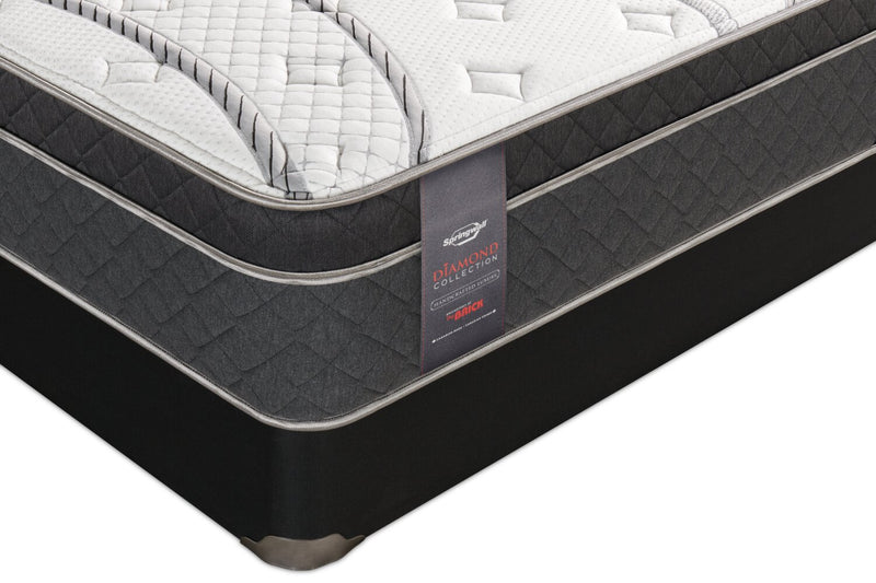 Springwall Radiant Eurotop Low-Profile King Mattress Set