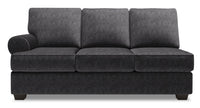 Sofa Lab Roll LAF Sofa Bed - Luxury Charcoal 