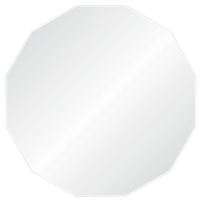 Round Geometric Mirror - 40\" x 40\" 