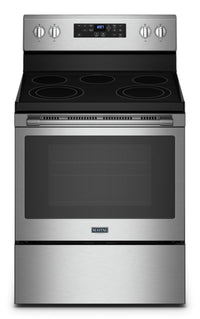Maytag 5.3 Cu. Ft. Electric Range with Air Fry and AquaLift® - Fingerprint Resistant Stainless Steel… 