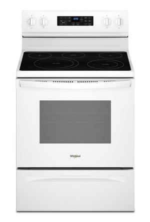 Whirlpool 5.3 Cu. Ft. Electric Range with Air Fry and Self-Clean - White - YWFE550S0LW