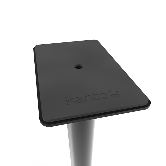 Kanto SP32PL 32\" Tall Bookshelf Speaker Floor Stands with Integrated Cable Management, Black