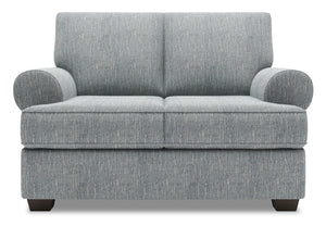 Sofa Lab Roll Loveseat - Luna Pewter