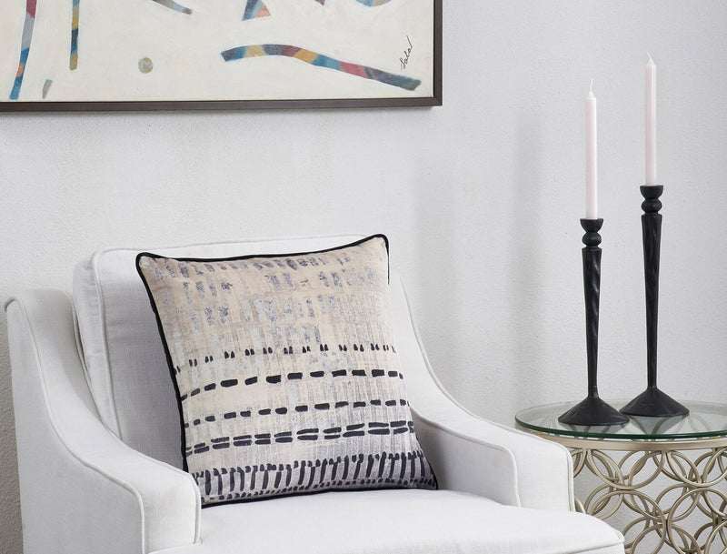 Dab Accent Pillow - Black