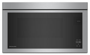 KitchenAid 1.1 Cu. Ft. Flush Over-the-Range Microwave with 900 Watts Cooking - PrintShield Stainless - YKMMF330PPS