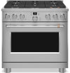 Cafe 5.7 Cu. Ft. Smart Dual Fuel Range with True European Convection and Self Clean Racks - Stainless Steel - C2Y366P2TS1