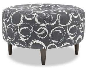 Sofa Lab The Curve Ottoman - Heather