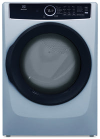 Electrolux 8 Cu. Ft. Gas Dryer with Steam - Glacier Blue - Stackable - ELFG7437AG 