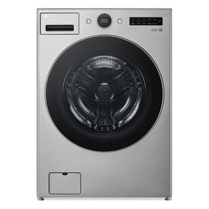 LG 5.2 Cu. Ft. Smart Front-Load High-Efficiency Steam Washer - Graphite Steel - Stackable - WM5500HVA