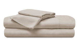 BEDGEAR Hyper-Linen™ Performance 4-Piece King Split Sheet Set - Beige